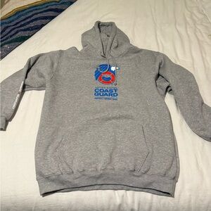 Coast Guard Gray Hoodie